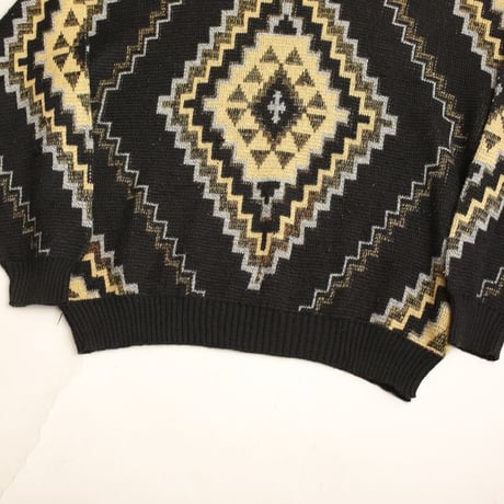 Native Pattern Knit Sweater