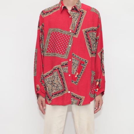 CENTRAL PARK Rayon L/S Shirt