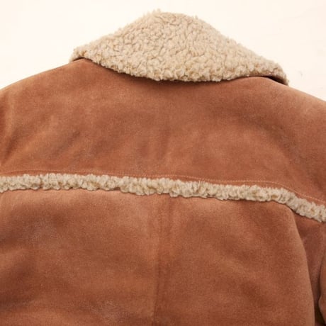 LAKELAND Suede Leather Shearing Coat