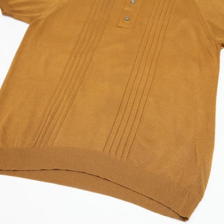 Euro Vintage Knit Polo Shirt