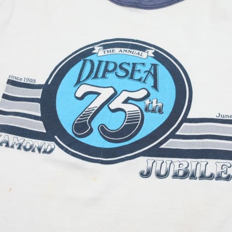 Vintage Ringer T-Shirt "Dipsea 75th"