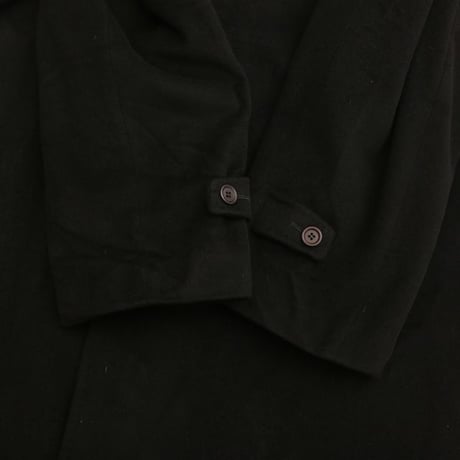 100% Cashmere Balmacaan Coat MADE IN ITALY