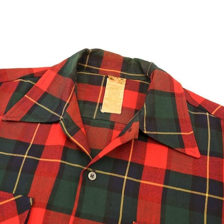 70's HUDSON'S BAY Open Collar L/S Shirt