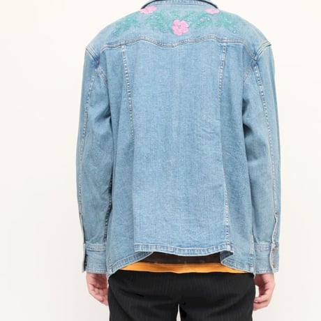Denim Embroidery Jacket