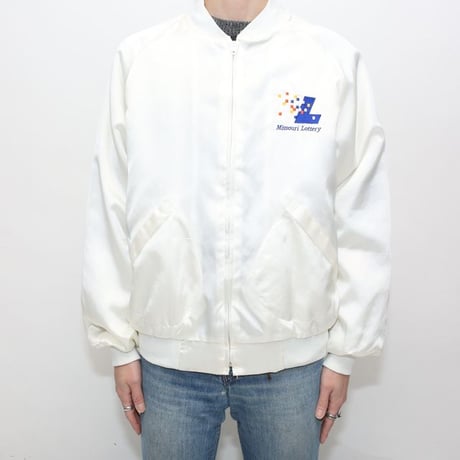 80's Missouri Lottery Nylon Satin Jacket