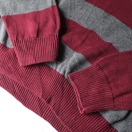 Border Knit Sweater