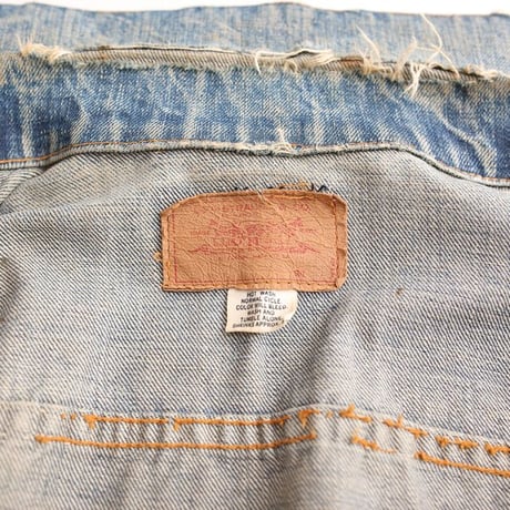 60-70's Levi's 70505 Denim Jacket "Big E"