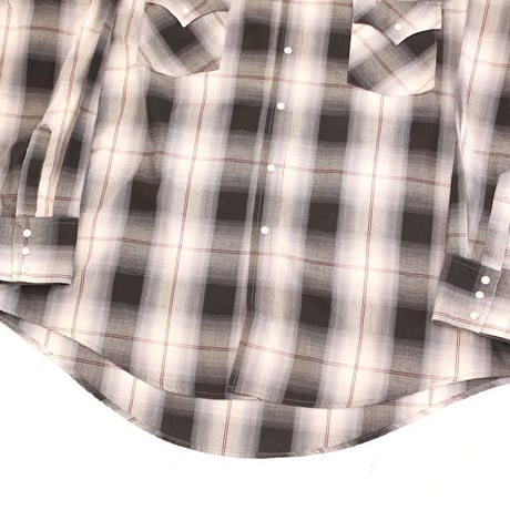 ELY Ombre Checked Western L/S Shirt