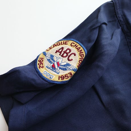 ビンテージ 刺繍ボーリングシャツ Vintage Bowling Shirt