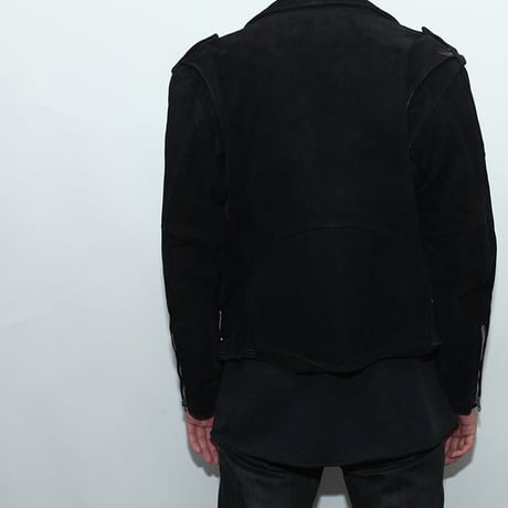 Suede double Leather Jacket