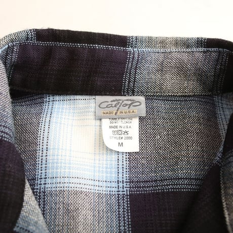 Caltop Acrylic Ombre L/S Shirt MADE IN USA