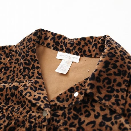 Leopard Trucker Jacket