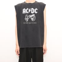 AC/DC "FOR THOSE ABOUT TO ROCK" Sleeveless T-Shirt