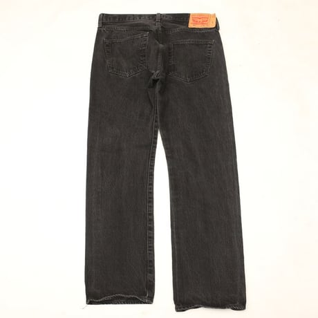 Levi's 501 Black Denim Pants MADE IN EGYPT