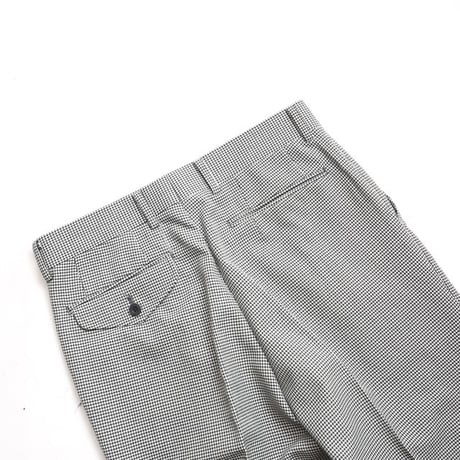 1Tuc Plaid Slacks
