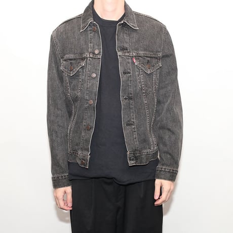 Levis Black Denim Trucker Jacket