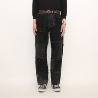 Levi's Patchwork Remake Black Denim Pants