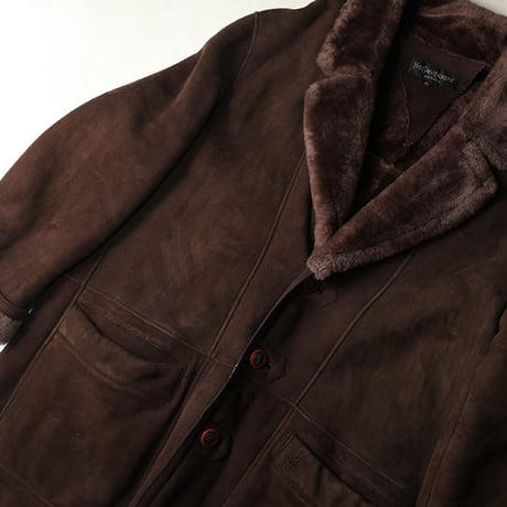 Vintage Yves Saint Laurent Mouton Coat