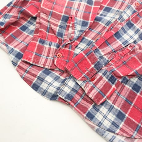 Print Flannel Plaid Shirt