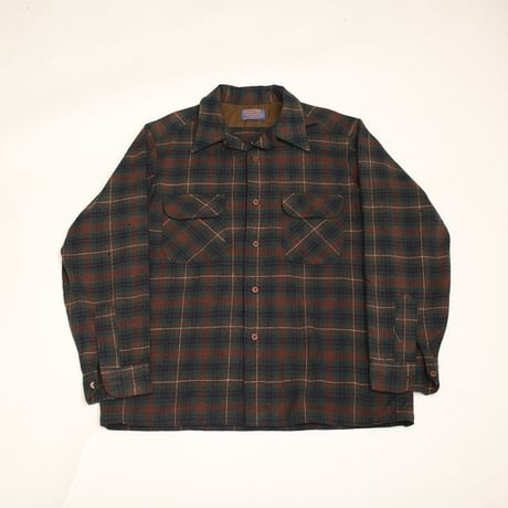 70s Pendleton Wool Plaid Loop Shirt