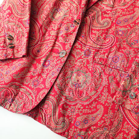 Paisley Jacket ペイズリー テイラードジャケット