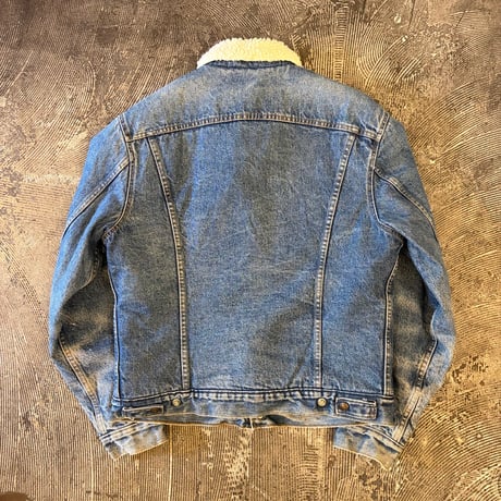 80-90s Levi's Denim Sherpa Trucker Jacket