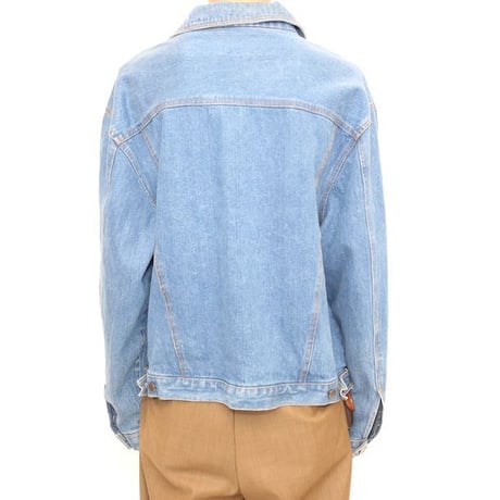 Vintage Denim Jacket Loose Silhouette