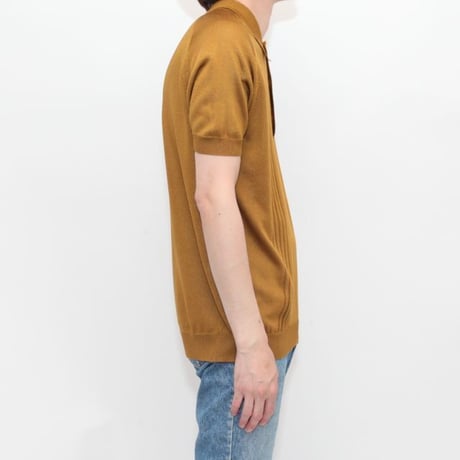 Euro Vintage Knit Polo Shirt