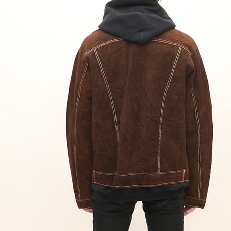 Suede Trucker Jacket