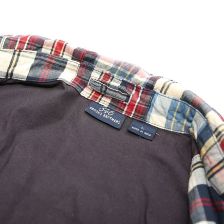 Brooks Brothers Patchwork Zip Jacket
