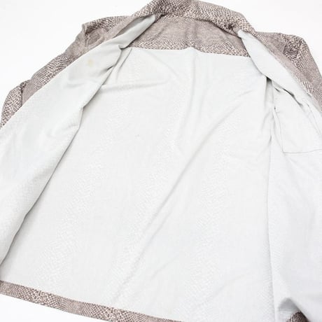 70's Open Collared Polyester Shirt