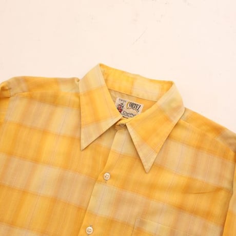 70's Plaid L/S Shirt