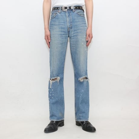 Levi's 517 Damage Denim Pants MADE IN USA