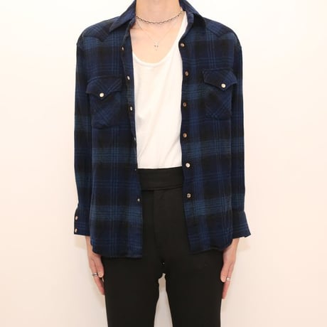 Pendleton Checked Wool Western L/S Shirt