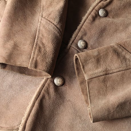 Suede Boa Coat
