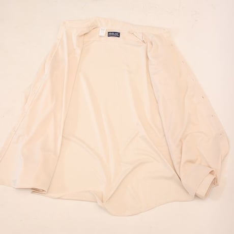 Stripe Pattern Polyester Shirt MADE IN USA