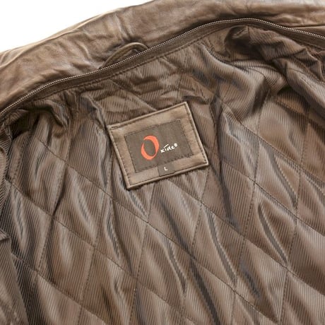 Black Lamb Leather Coat
