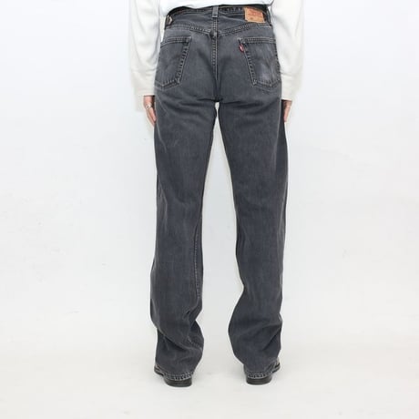 Levi's 501 Black Denim Pants MADE IN USA