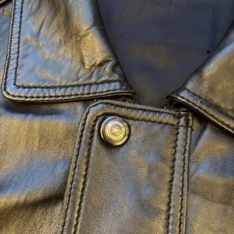 Flight Leather Jacket Black