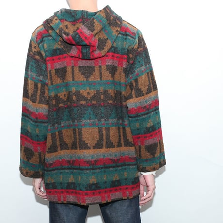 Native Wool Hoodie Jacket
