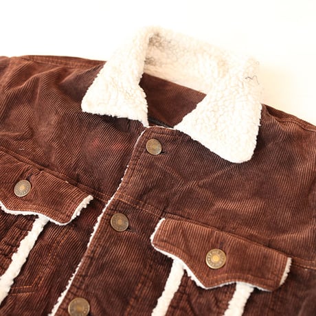 Corduroy Boa Jacket