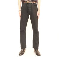 Euro Levi's 501 Black Denim Pants