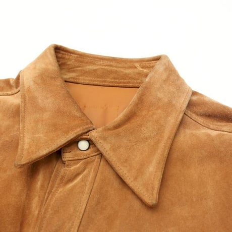 Suede Leather Western Shirt
