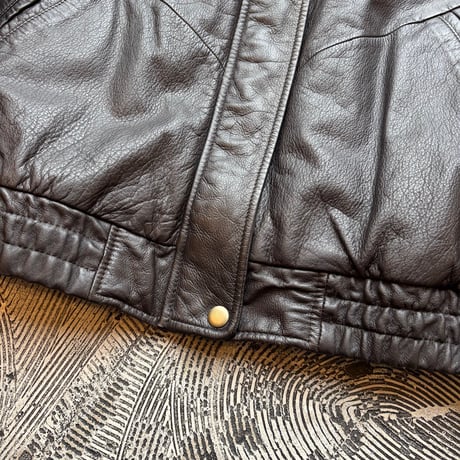 St. John's Bay Black Leather Jacket