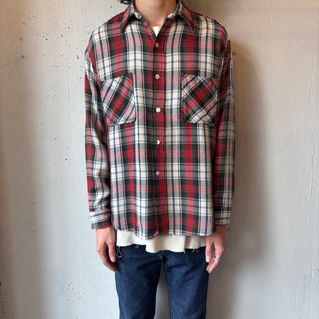70s BIG MAC Cotton Heavy Flannel Shirt
