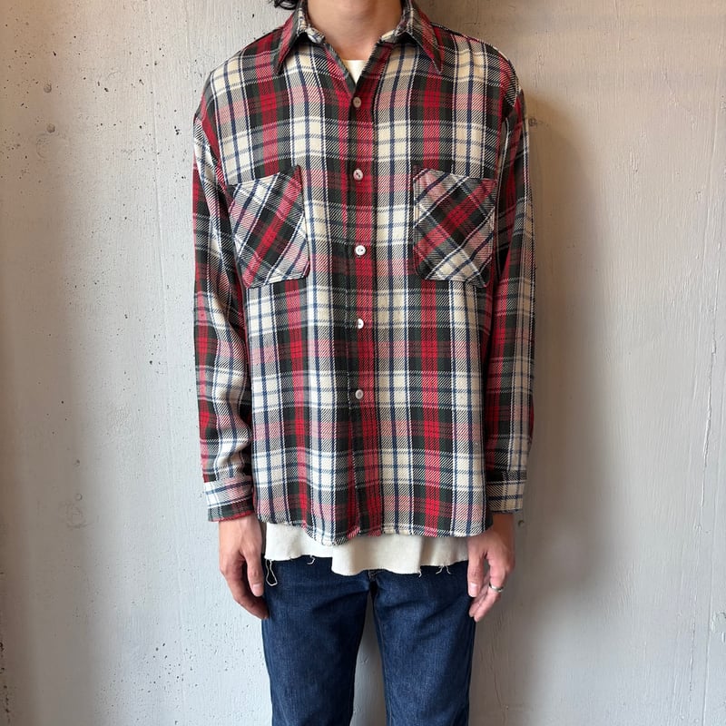 70s BIG MAC Cotton Heavy Flannel Shirt | Strato
