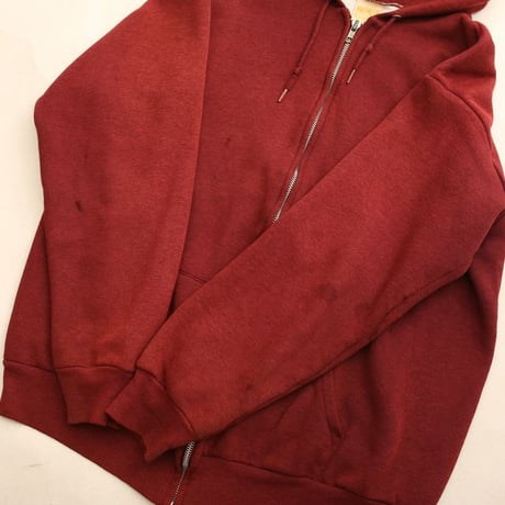 70-80s Challenger Thermal Lined Full Zip Sweat Hoodie
