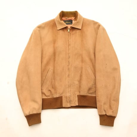 Vintage Nubuck Leather Jacket