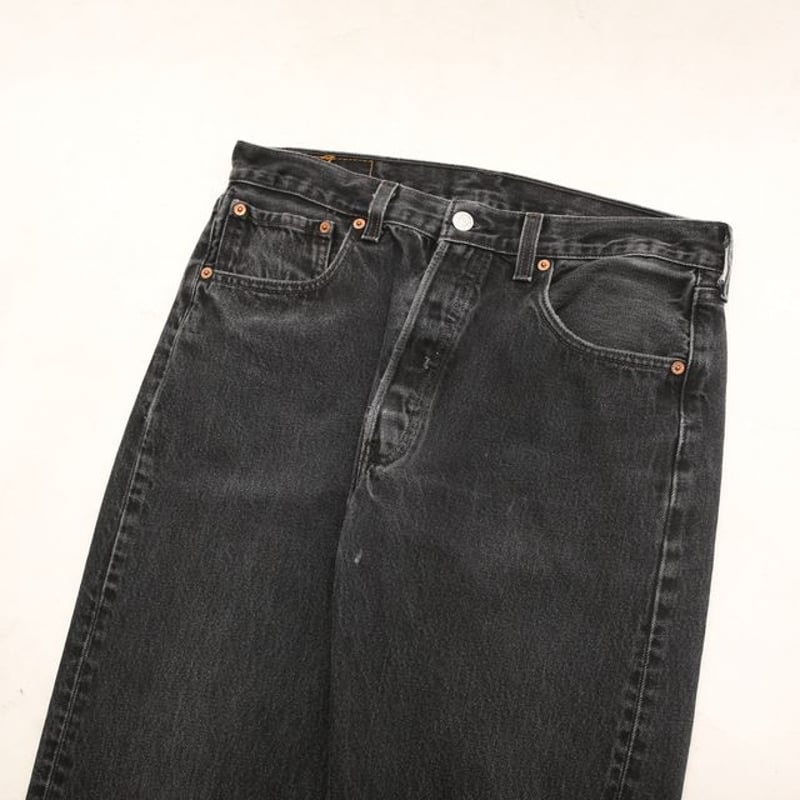 90s Levi's 501 Black Denim Pants MADE IN USA |