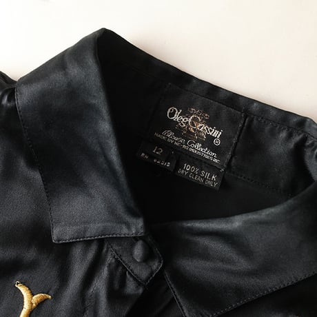 Embroidery Silk Shirt